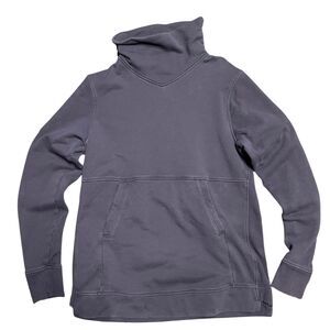 Lululemon Navy Turtleneck Funnelneck Pullover Sweatshirt Womens Size 12